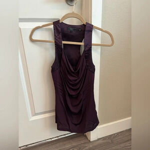 Guess Los Angeles Women’s Purple Tank Scoop Neck Blouse Size S